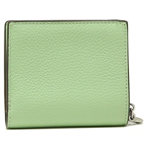 dショッピング |コーチ アウトレット 二つ折り財布 ミニ財布 グリーン