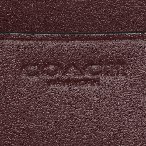 dショッピング |コーチ カードケース フラグメントケース レッド