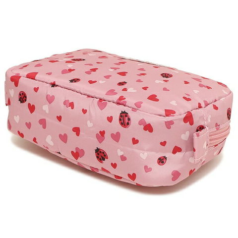 dショッピング |キャスキッドソン ポーチ MINI LOVEBUGS ピンク