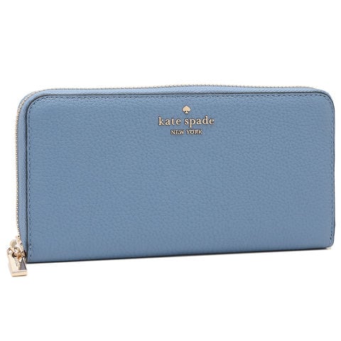 dショッピング |ケイトスペード アウトレット 長財布 レイラ ブルー レディース KATE SPADE WLR00392 420 LEILA  LARGE CONTINENTAL WALLET FRESH BLUE ラウンドジップ | カテゴリ：レディース財布の販売できる商品 |  AXES（アクセス） (243ks-wlr00392-420)|ドコモの通販 ...