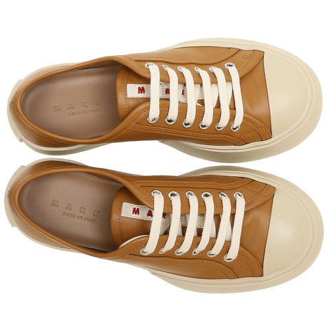 dショッピング |マルニ スニーカー パブロ ブラウン レディース MARNI