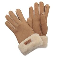 アグ 手袋 カフグローブ シープスキン ベージュ レディース UGG 17369 CHE W TURN CUFF GLOVE CHESTNUT