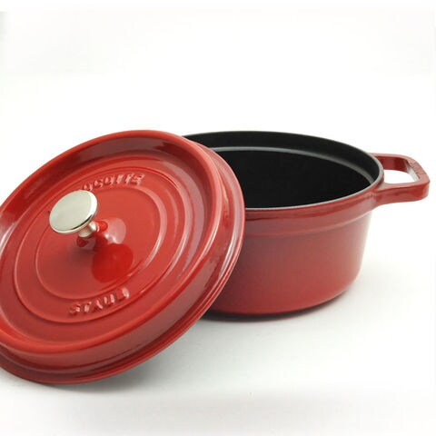 dショッピング |ストウブ staub ピコ ココット ラウンド 24cm チェリー