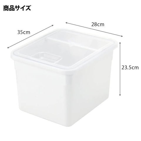 dショッピング |リッチェル トトノ 米びつ 10kg 抗菌加工 計量カップ