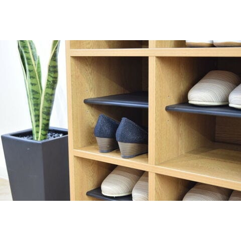 dショッピング |下駄箱 2列×3段 6人用 フリーラック スリッパラック