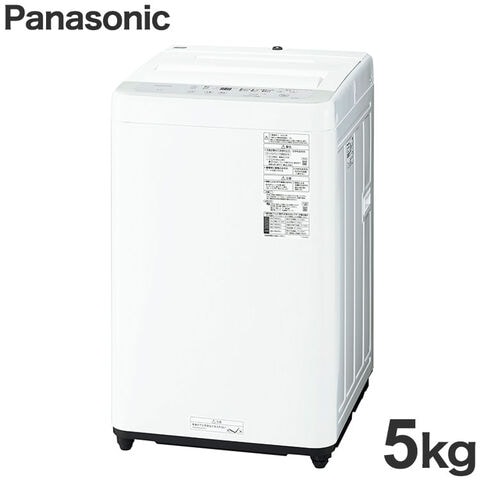 dショッピング |パナソニック Panasonic 全自動洗濯機 5kg ビッグウェーブ洗浄 からみほぐし槽乾燥 NA-F5B2-S 立体水流  カビ予防 乾燥コース ホワイト【送料無料】 | カテゴリ：の販売できる商品 | リコメン堂  (252hm-4549980755846)|ドコモの通販サイト