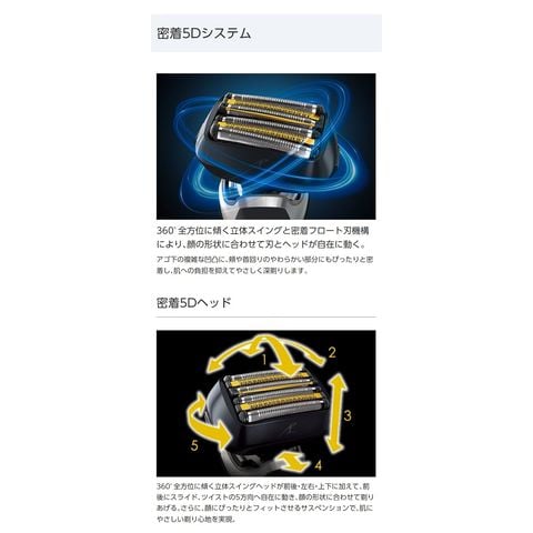dショッピング |パナソニック メンズシェーバー ラムダッシュPRO 6枚刃