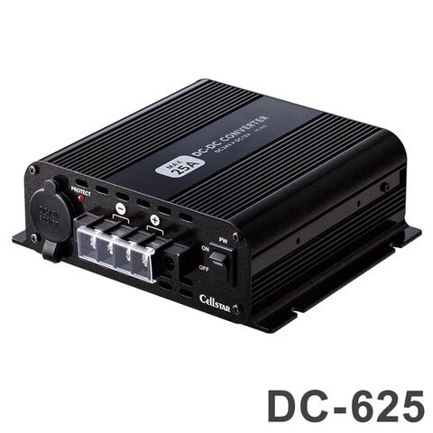 dショッピング |セルスター DC-DCコンバーター DC24V→DC12V(最大出力