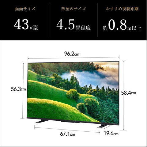 dショッピング |東芝 TOSHIBA REGZA 4K液晶テレビ 43Z570K TV 倍速