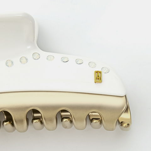 アレクサンドルドゥパリ クリップ　ICCL-12832-03 Lサイズ ベージュ VENDOME】 L クリップ｜ALEXANDRE DE PARIS（アレクサンドル