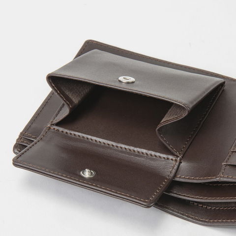 カーフレザー Portefeuille london アーペーセー 財布 二 つ折り APC