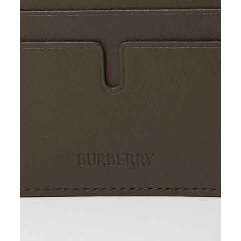 バーバリー BURBERRY 2つ折り財布 小銭入れ付 8095046 sand BURBERRY