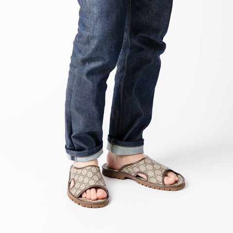 dショッピング |グッチ GUCCI 624879 96G60 サンダル メンズ シューズ