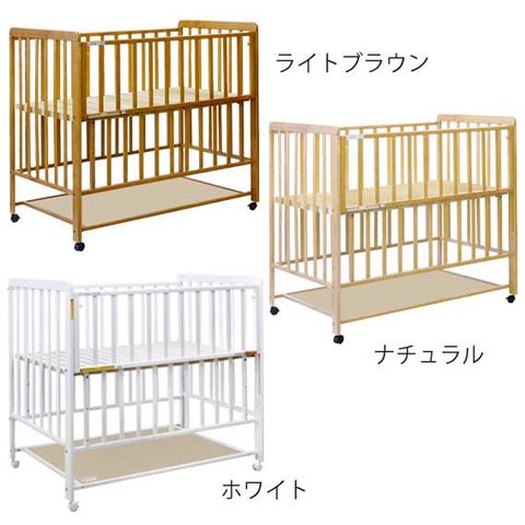 ヤトミ⭐︎happiness⭐︎ベビーベッド スライド扉付き ヤトミ⭐︎happiness⭐︎ベビーベッド スライド扉付き ヤトミ