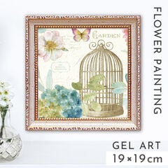 dショッピング |アートパネル 花 19×19cm 小さい アート パネル