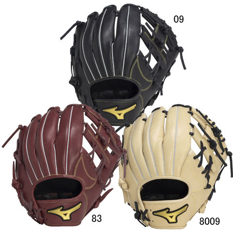 MizunoPro 軟式グローブ 内野用　ブロンド＊ブラック　サイズ9 MizunoPro 軟式グローブ 内野用 ブロンド＊ブラック サイズ9