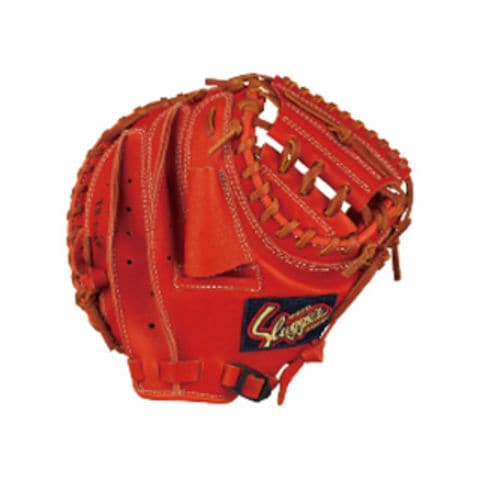 【美品】久保田スラッガーキャッチャーミットKSM-622 軟式グローブＦオレンジ 久保田スラッガー KSM-622 軟式用グラブ