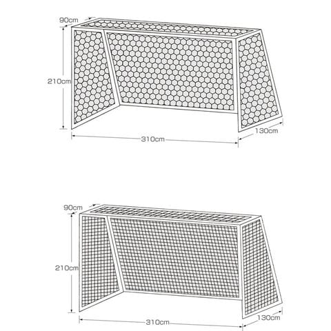 カネヤ(kaneya) ハンドゴールネット PE180 シロ ハントドッチネット (k1408) カネヤ(kaneya) ハンドゴールネット PE180 シロ ハントドッチネット