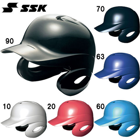 dショッピング |エスエスケイ SSK 少年軟式用両耳付キヘルメット 少年