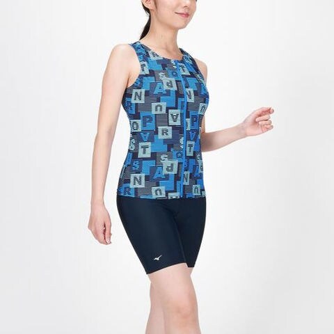 dショッピング |ミズノ MIZUNO アクアフィットネス用セパレーツ 大きいサイズ/3XL、4XL スイム フィットネス水着 セパレーツタイプ  N2JGB396 | カテゴリ：の販売できる商品 | ピットスポーツ (271m-n2jgb39625)|ドコモの通販サイト
