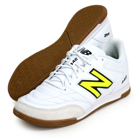 ニューバランス 442 TEAM ID 大人用 フットサルシューズ インドア用 NewBalance MS42IWT2-2E-WHITE