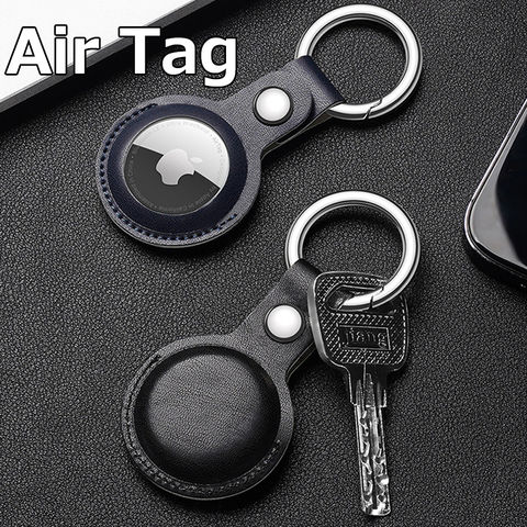 dショッピング |AirTag キーホルダー PU レザー air tag ケース カバー