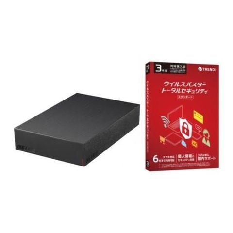 【美品】HDD 6TB アイオーデータ ブラック HDCZ-UTL6K