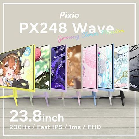 dショッピング |PIXIO(ピクシオ) PX248WAVEPP-UC5 PX248 Wave Pastel