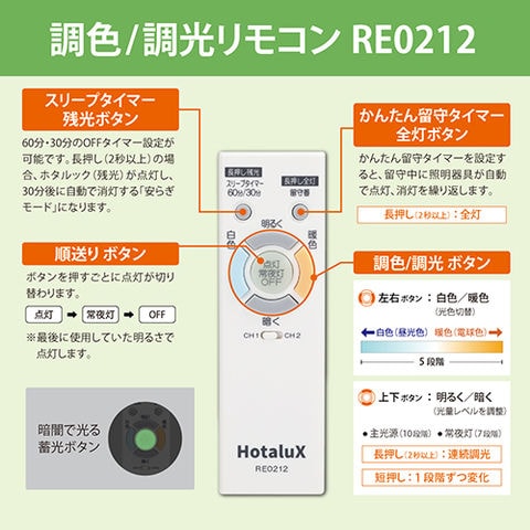 dショッピング |ホタルクス(HotaluX) HLDC12L301SG LEDシーリング