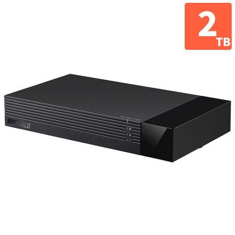 バッファロー(BUFFALO) HDV-SAM2.0U3-BKA TV録画用 外付けHDD 2TB - 外