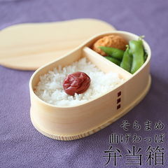 【期間限定クーポンで5500円→2750円】お弁当箱 曲げわっぱ そら豆型 弁当箱 白木 450ml 1段 曲げわっぱ弁当箱 ウレタン塗装 お弁当箱 まげわっぱ 和風 男子 大容量 女子 大人 子供 女の子 男の子 スリム おしゃれ 運動会 遠足 麺 丼 木製 送料無料