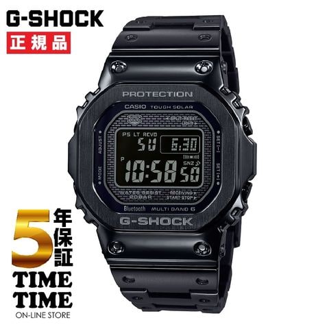 dショッピング |CASIO カシオ G-SHOCK Gショック 腕時計 メンズ ソーラー電波 フルメタル ブラック GMW-B5000GD-1JF  【安心の5年保証】 | カテゴリ：の販売できる商品 | タイムタイムオンラインストア (2834549526207525)|ドコモの通販サイト