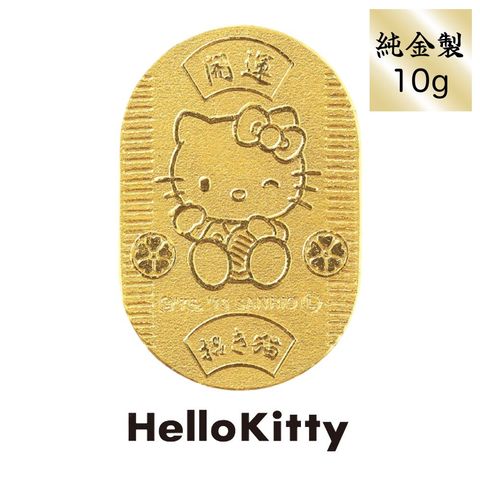 dショッピング |[ハローキティ] Hello Kitty 純金小判 K24 24金 10g