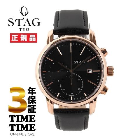 dショッピング |STAG TYO スタッグ Executive Line 国産高性能クロノ 