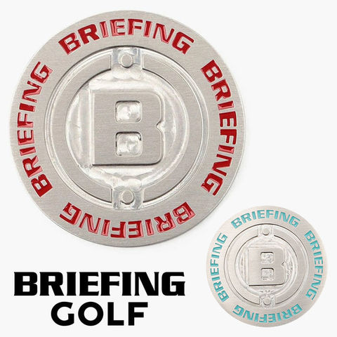 dショッピング |ブリーフィング ゴルフ SSS カラー サークル マーカー BRIEFING GOLF SSS COLOR CIRCLE  MARKER BRG211G17 ステンレス レッド メンズ レディース ブランド BRIEFING正規品 送料無料 | カテゴリ：マーカーの販売できる商品  | カバンの店 東西南北屋 ...