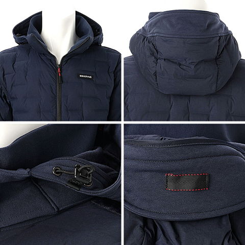 dショッピング |BRIEFING ブリーフィング MEN'S HYBRID DOWN PARKA
