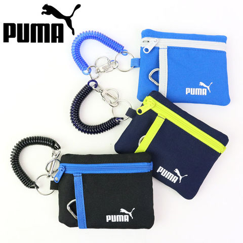 dショッピング |PUMA プーマ アクティブ ID ジップウォレット キッズ ウォレット 078928 財布 小学生 コイルチェーン付き ジュニア  スポーツブランド 子供 男の子 ブランド 小銭入れ 札入れ コインケース ファスナー サッカー フットサル おしゃれ かっこいい IDケース ...