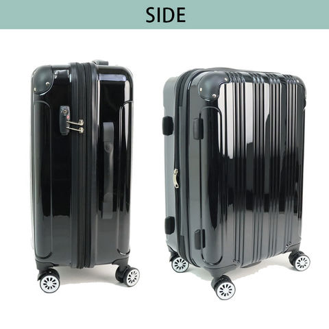 dショッピング |スーツケース Mサイズ 拡張 軽量 キャリーケース 52 ...