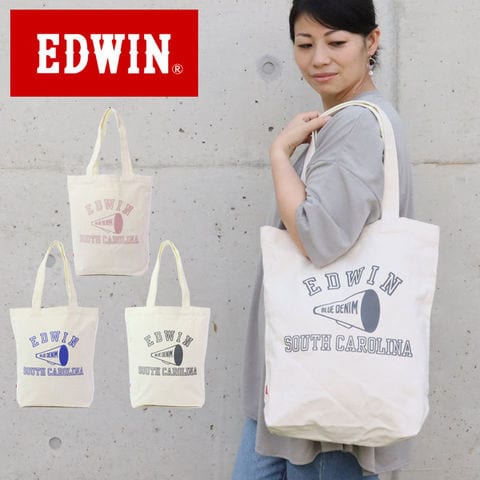 dショッピング |トートバッグ レディース キャンバス EDWIN エドウィン