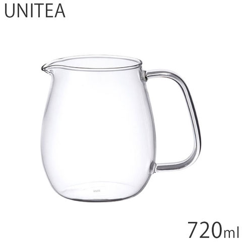ピッチャー ガラス おしゃれ 720ml KINTO キントー 耐熱ガラス UNITEA ユニティ ジャグ ティーカップ L 8294 サーバー 食洗機対応 ティーウェア 食器