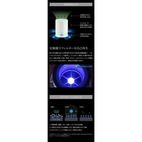 dショッピング |［ cado 空気清浄機 LEAF120 ］cado カドー 空気清浄機