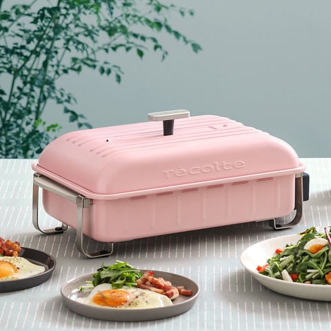 dショッピング |［ recolte HOME BBQ ］レコルト ホームバーベキュー ホットプレート レシピ付き 限定カラー 焼肉 焼き肉 ステーキ  丸洗いできる 卓上グリル 小型 コンパクト ホットプレート ベランピング ホームBBQ おしゃれ | カテゴリ：の販売できる商品 | インテリア ...