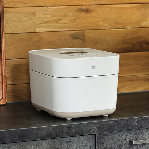 ［ STAN. IH炊飯ジャー 5.5合 ］象印 炊飯器 5.5合炊き スタン IH 炊飯ジャー 保温 離乳食 無洗米 タイマー付き ご飯 ごはん 白米 炊飯 レシピ付き おかゆ 玄米 おしゃれ シンプル かわいい キッチン家電 機能性