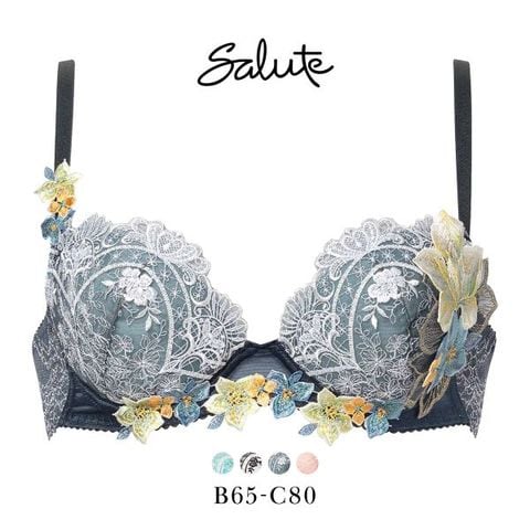 ワコール、サルート03グループ、P−upブラD70完売品。 楽天市場】25