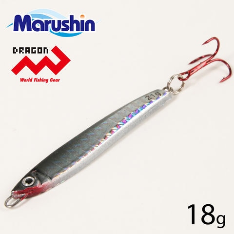 dショッピング |マルシン メタルジグ ディザイア カタクチ 18g 赤針