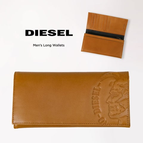 dショッピング |ディーゼル 財布 メンズ 本革 長財布 ブランド DIESEL