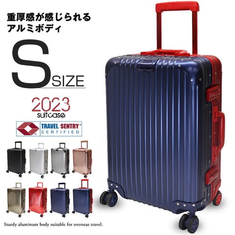 dショッピング |スーツケース Sサイズ 20インチ アルミボディ TSA