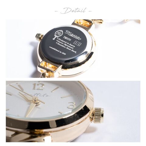 腕時計 レディース セット レディースウォッチ 4個セット、ボヘミアングラス蝶デザイン ビーズアクセント ブレスレット、ハートチャ