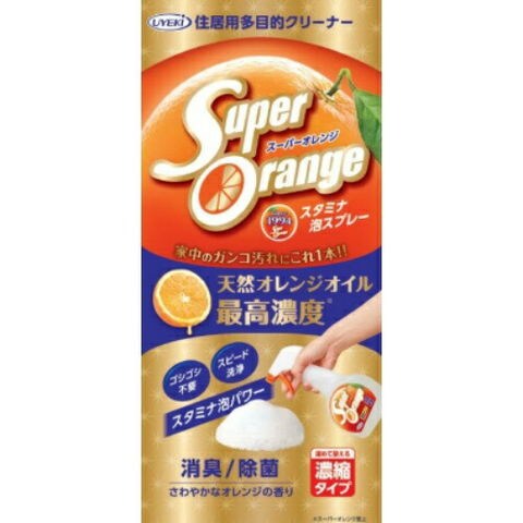 UYEKI スーパーオレンジ消臭除菌泡タイプ 480mL〔×5セット〕 まとめ）UYEKI スーパーオレンジ消臭除菌泡タイプ 480mL〔×5セット〕(