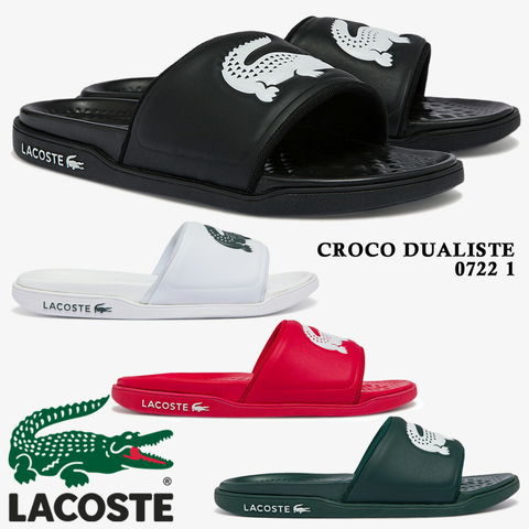 dショッピング |20%OFF ラコステ サンダル メンズ CROCO DUALISTE 0722 1 クロコ デュアリステ LACOSTE  43CMA0020 312 1R5 17K 2D2 2022春夏 ラッピング不可商品 | カテゴリ：コンフォートサンダルの販売できる商品 |  TSURUYA (3234-lac-m-00203-010)|ドコモの通販サイト